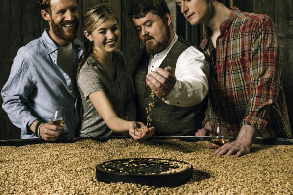 group on tour over barrel of barley