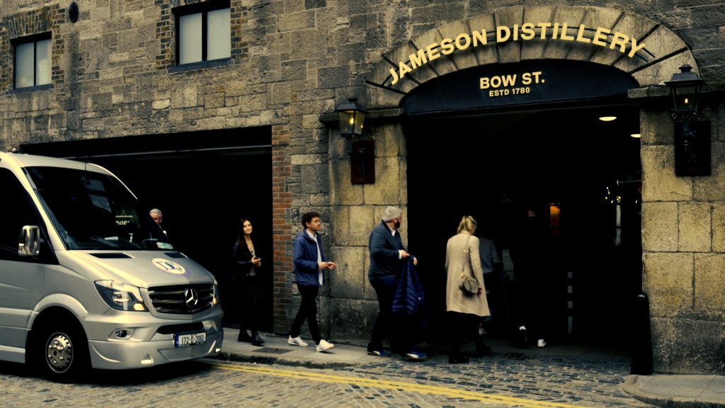 Exterior of Jameson Distillery